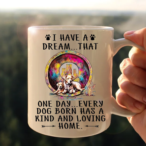 Cat and Dog themed mugs