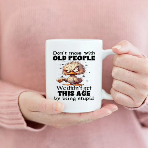 Mugs for Grannies, Gramps and all those above 60