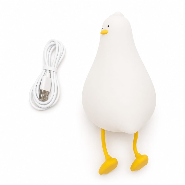 Rechargeable Silicone Duck Night Light