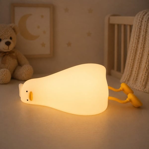 Rechargeable Silicone Duck Night Light picture