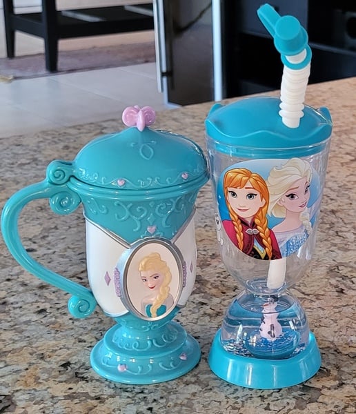 Disney on Ice Snowglobe with tumbler