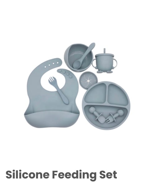 Silicone feeding set