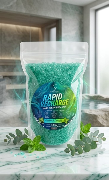 Pure Epsom Bath Salt - Rapid Recharge