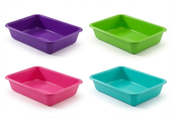 Plastic Tray 24x35x7.5cm