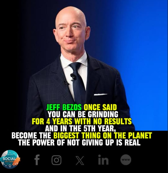 Jeff bezos Once said · Social Affairs