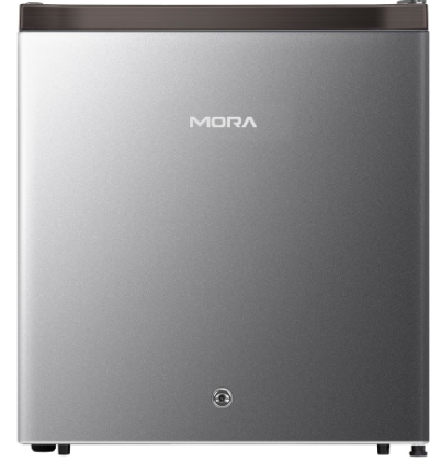 Mora 44L Lockable Bar Fridge - Titanium Silver picture