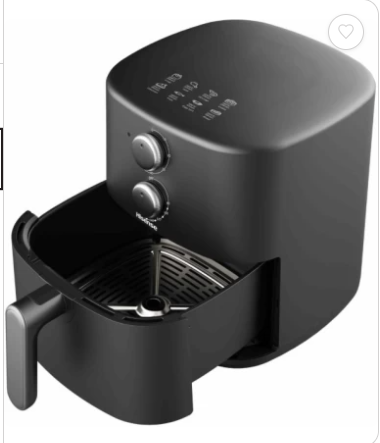 Hisense HISENSE 6L 1500W with Auto Shut-Off Black Air Fryer  (6 L)