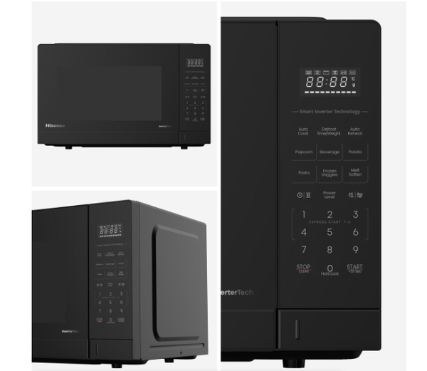 Hisense 45L Premium Electronic Microwave Oven with Inverter Technology Hisense