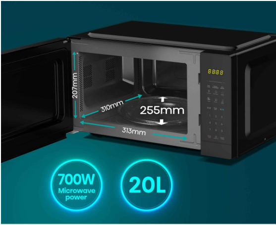 Hisense 20L Digital Microwave Oven - H20MOBS15