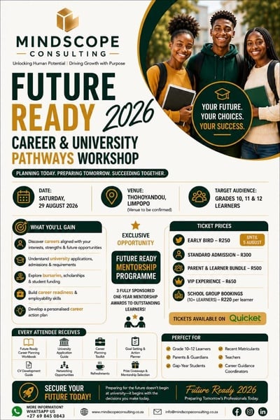 Future Ready 2026: Career & University Pathways Workshop picture