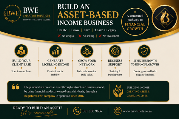 Build an Asset-Based Income Business picture