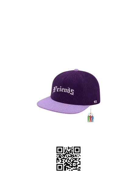 Twotone Corduroy 6 Panel Caps