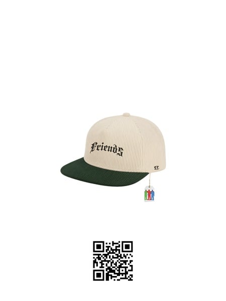 Twotone Corduroy 6 Panel Caps