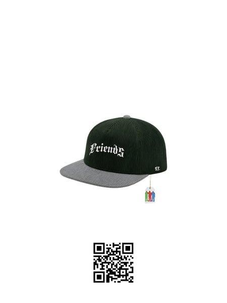 Twotone Corduroy 6 Panel Caps