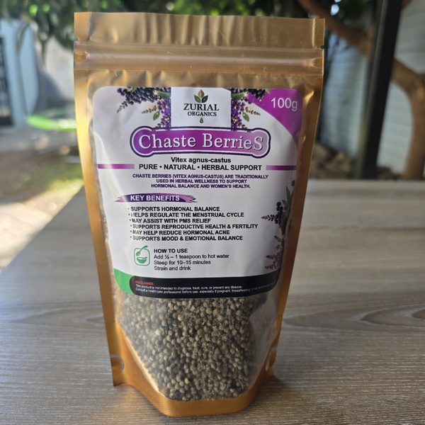 ZURIAL Organics™ Chasteberries – 100g picture