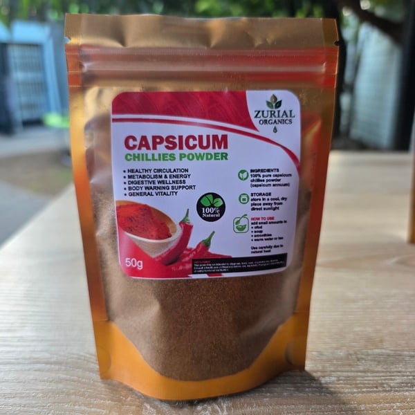 ZURIAL Organics™ Capsicum chillies – 50g