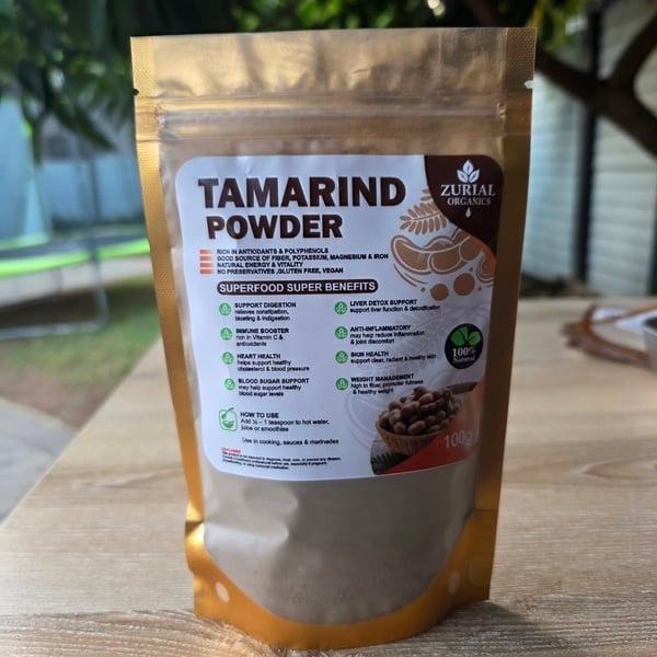ZURIAL Organics™ Tamarind Powder – 100g