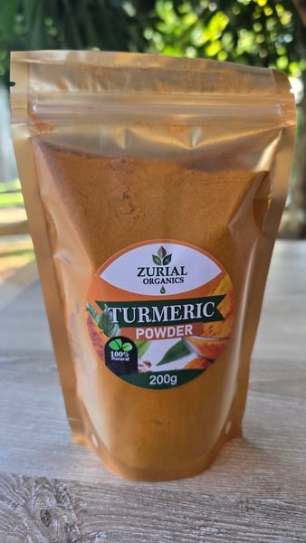 ZURIAL Organics™ Tumeric Powder – 200g