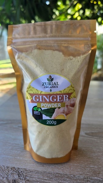 ZURIAL Organics™ Ginger Powder – 200g picture