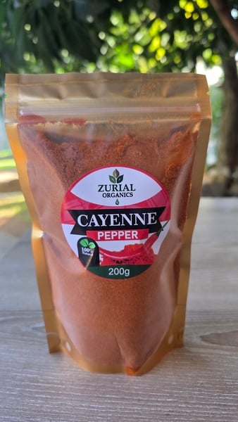 ZURIAL Organics™ Cayenne Pepper Powder – 200g picture