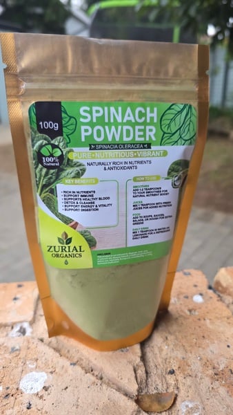 ZURIAL Organics™ Spinach Powder – 100g picture