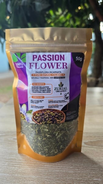 ZURIAL Organics™ Passion Flower herb – 50g