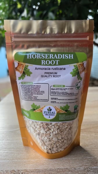 ZURIAL Organics™ Horseradish root – 100g