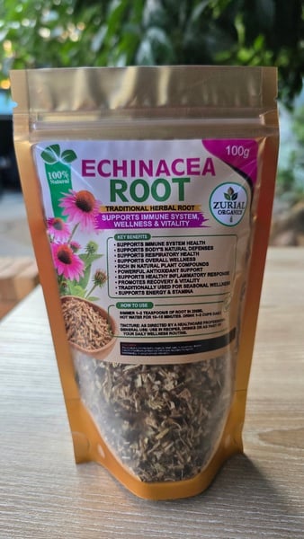 ZURIAL Organics™ Echinacea Root – 100g