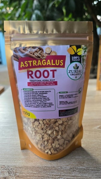 ZURIAL Organics™ Astragulus Root – 100g