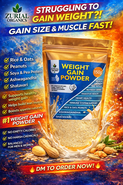 ZURIAL Organics™ Weight Gain Powder -150g