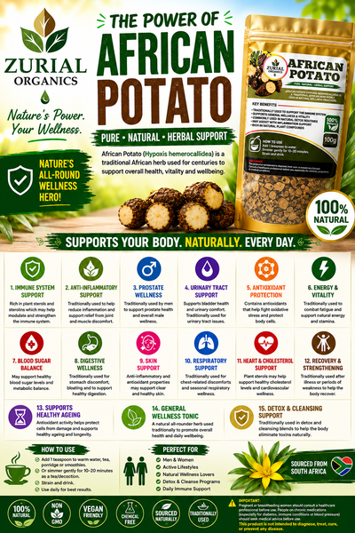 ZURIAL Organics™ African Potato – 100g