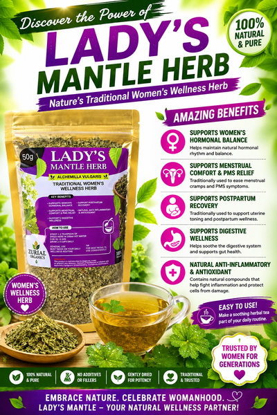 ZURIAL Organics™ Lady's mantle herb – 50g