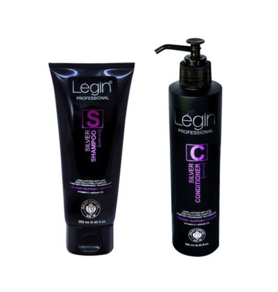 Silver / Blonde Shampoo & Conditioner set (2 x 250ml) - Legin