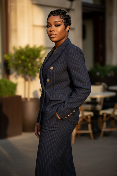 Navy suit