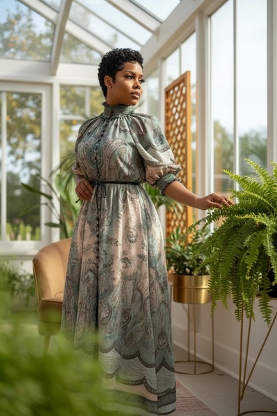 BOHO-CHIC MAXI DRESS