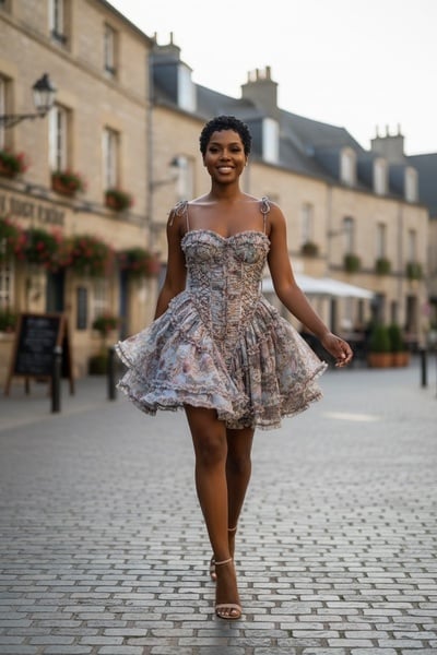 CORSET MINI DRESS