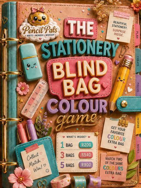 THE Stationery Blind Bag Colour Game picture