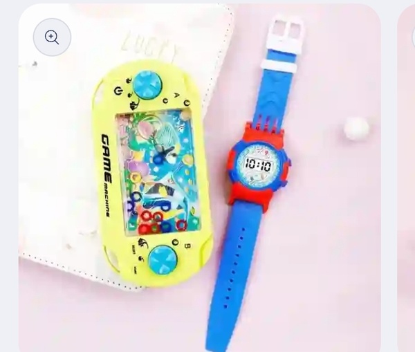 Kids watch and game set