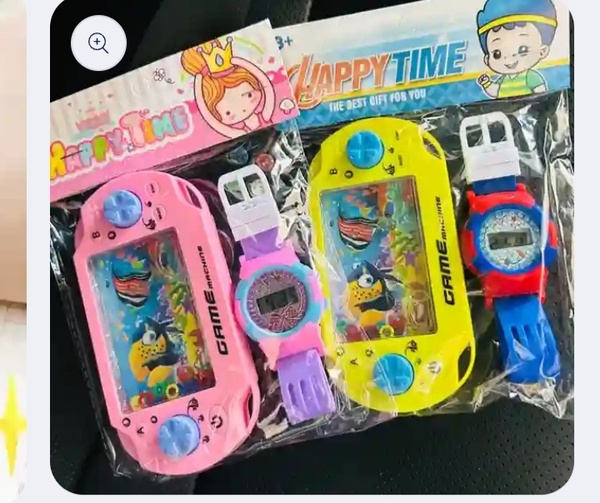 Kids watch and game set