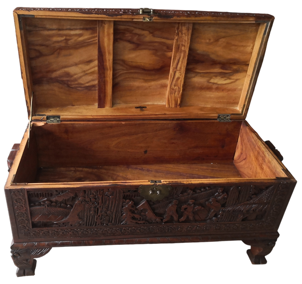 Vintage Chinese Camphorwood Chest