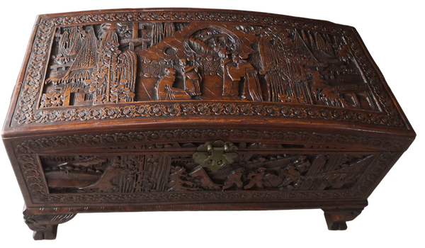 Vintage Chinese Camphorwood Chest