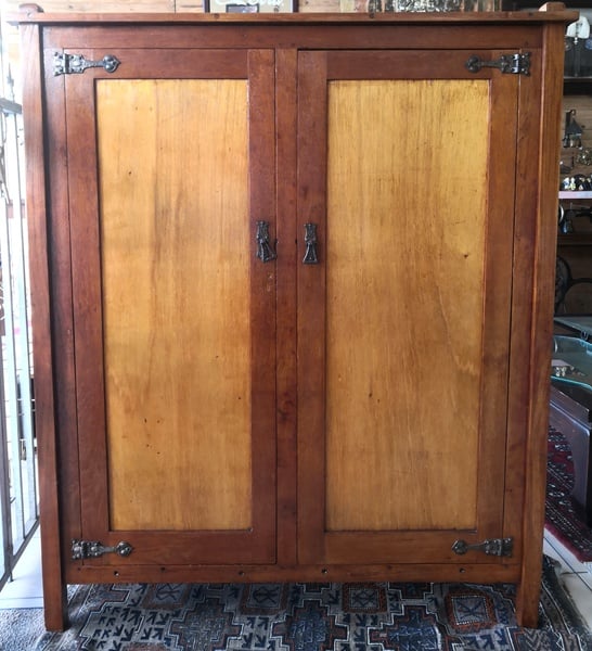 Cape Riversdale-style Yellowwood and Stinkwood Pantry Cupboard