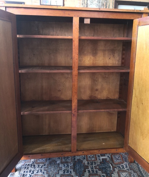 Cape Riversdale-style Yellowwood and Stinkwood Pantry Cupboard