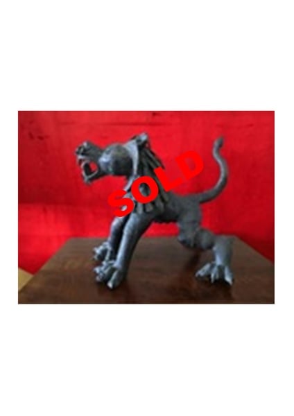 Replica of Chimera of Arezzo, Etruscan Bronze Sculpture