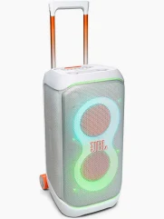 JBL Partybox Stage 320 Portable Party Speaker with Wheels - White Retail: R 12000. Our Price: R 8500