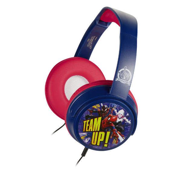 Marvel Spider-Man Wired Auxiliary Kids Headphones with Stickers