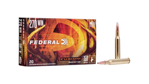 Federal Fusion® .270 Winchester 150gr Bonded Soft Point (BSP · SableArms