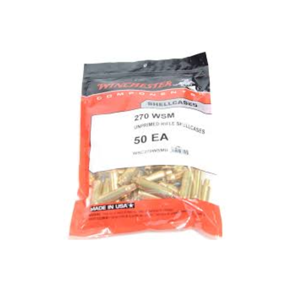 Winchester .270 WSM Brass (Box 50)