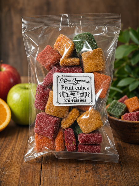 Fruit Cubes 200g