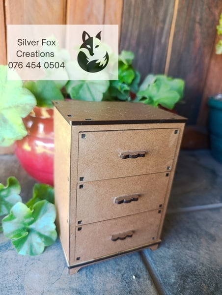Wooden Jewelry/Trinket Box Wood